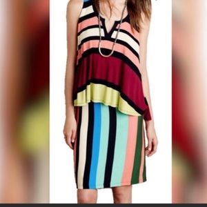 Anthropologie Maine Striped Dress